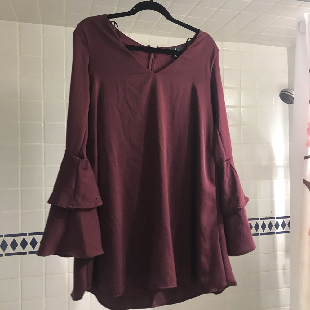 Lulu’s Burgundy Dress